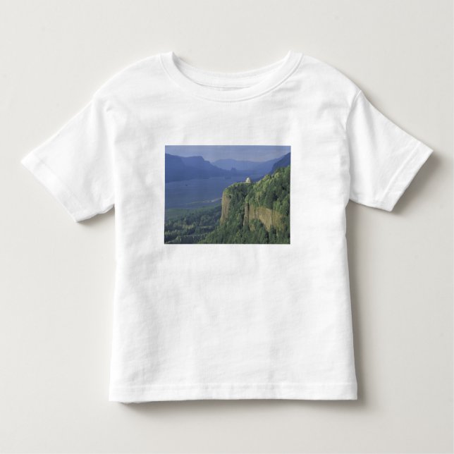 Camiseta Infantil EUA, Oregon, Columbia River Gorge NSA. Exibição de (Frente)