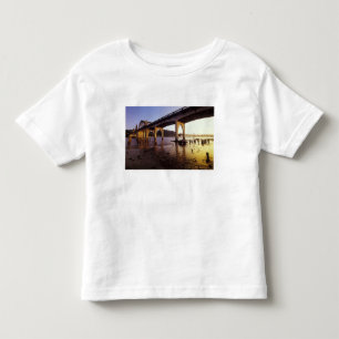 Camiseta Infantil EUA, Oregon, Florence. Ponte Siuslaw e