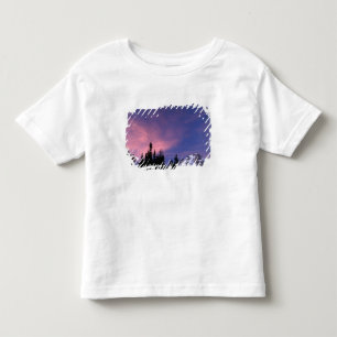 Camiseta Infantil EUA, Oregon, Monte Hood a partir de Timberline