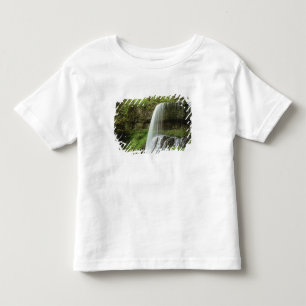 Camiseta Infantil EUA, Oregon, Parque Estadual Silver Falls. Inferio
