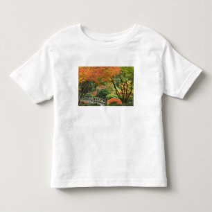Camiseta Infantil EUA, Oregon, Portland. Ponte de madeira e bordo