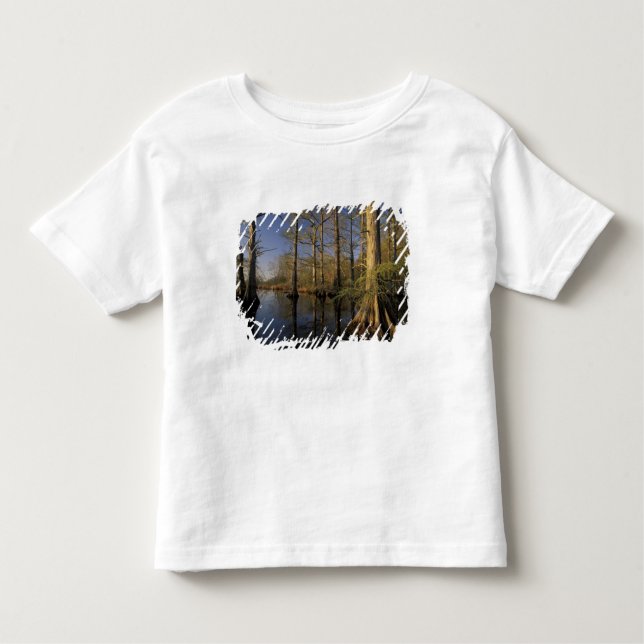 Camiseta Infantil EUA, Tennessee. Vida Selvagem Nacional Reelfoot (Frente)