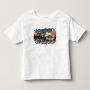 Camiseta Infantil EUA, Utah, Parque Nacional Zion. Nascer do sol na 