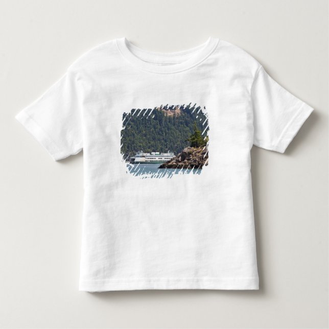 Camiseta Infantil EUA, WA.Washington State Ferries (Frente)