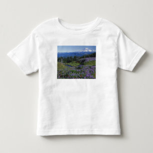 Camiseta Infantil EUA, Washington Mt. Adams Wilderness, Prados