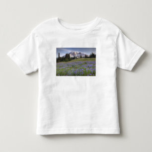 Camiseta Infantil EUA, Washington, Mt. Rainier NP, Mt. Rainier e