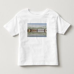 Camiseta Infantil EUA, WV, Parkersburg. Parkersburg-Belpre