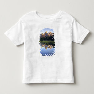 Camiseta Infantil EUA, Wyoming, Grand Teton National Park. Grande