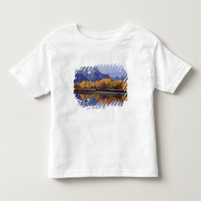 Camiseta Infantil EUA, Wyoming, Grand Teton National Park. Mt. (Frente)
