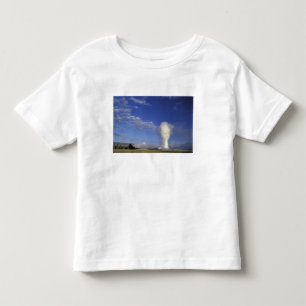 Camiseta Infantil EUA, Wyoming. Parque Nacional de Yellowstone. Velh