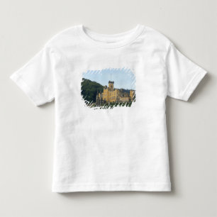 Camiseta Infantil Europa, Alemanha, perto de Koblenz, Castelo Schlos