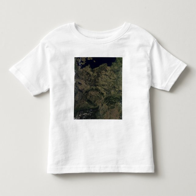 Camiseta Infantil Europa Central (Frente)