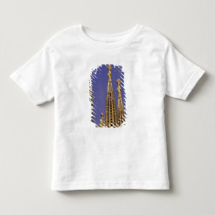 Camiseta Infantil Europa, Espanha, Barcelona Sagrada Familia