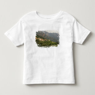 Camiseta Infantil Europa, França, Córsega, Ota. Cidade de Ota e