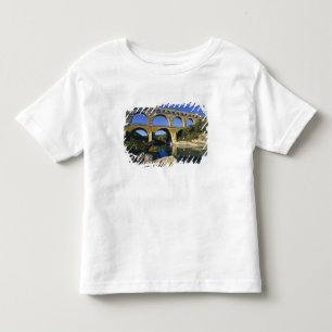 Camiseta Infantil Europa, França, Pont du Gard. Pont du Gard,