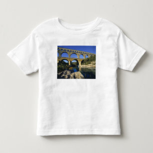 Camiseta Infantil Europa, França, Pont du Gard. Pont du Gard,