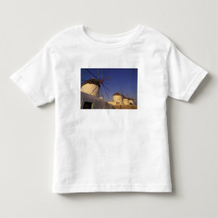 Camiseta Infantil Europa, Grécia, Ilhas Cíclades, Mykonos, 2