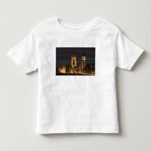 Camiseta Infantil Europa, INGLATERRA, Londres: Casas do Parlamento /