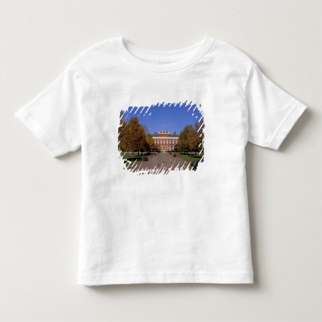 Camiseta Infantil Europa, Inglaterra, Londres. Palácio Kensington em (Frente)