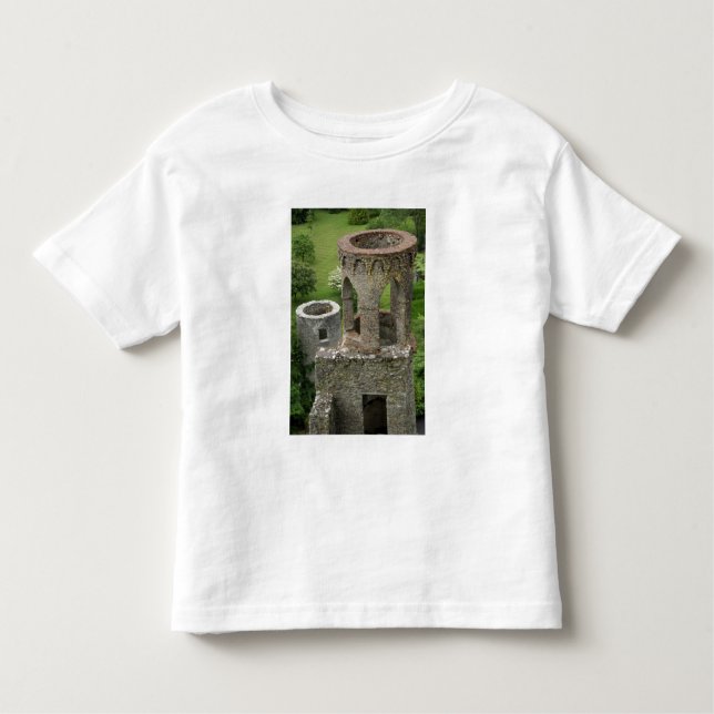 Camiseta Infantil Europa, Irlanda, Castelo de Blarney. ESTA IMAGEM (Frente)