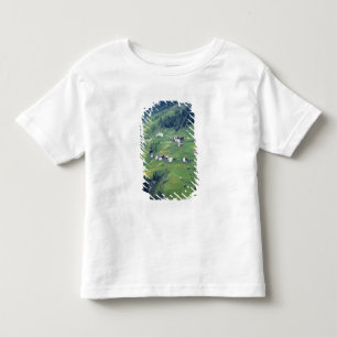 Camiseta Infantil Europa, Itália, Alpes Dolomitas. Esta pequena ald