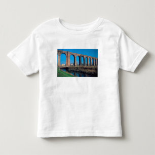 Camiseta Infantil Europa, Itália. Aqueduto perto de Lucca.