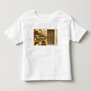 Camiseta Infantil Europa, Itália, Toscana, Montalcino. Cesto