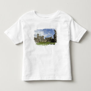 Camiseta Infantil Europa, País de Gales, Caernarfon. Castelo de Caer
