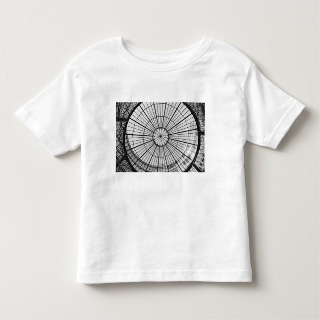Camiseta Infantil Europa, Suiça, Zurique. Cúpula de vidro (Frente)
