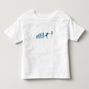 Camiseta Infantil Evolução do Golf de Disco - Presente Divertido par