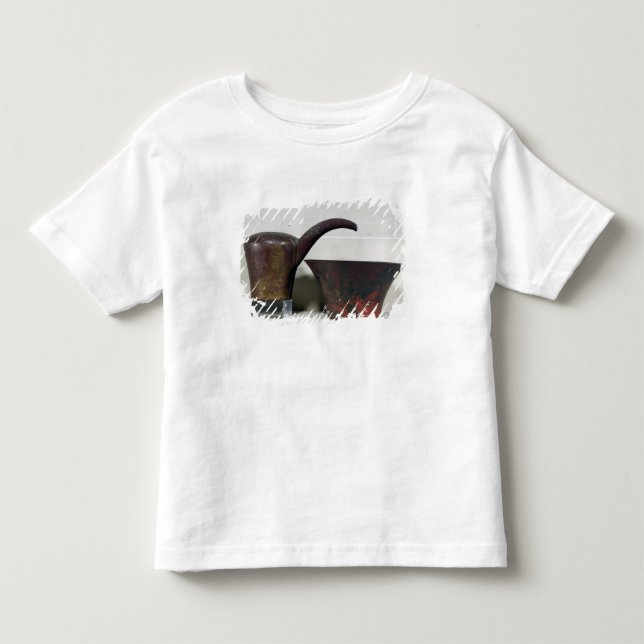 Camiseta Infantil Ewer e bacia (cobre) (Frente)