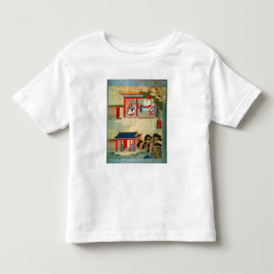Camiseta Infantil Exame do serviço civil sob o imperador Jen Tsung