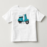 Exemplo de desenho animado de motocicleta em forma
