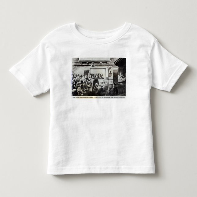 Camiseta Infantil Experimentação de Madeleine Smith, 1857 (Frente)