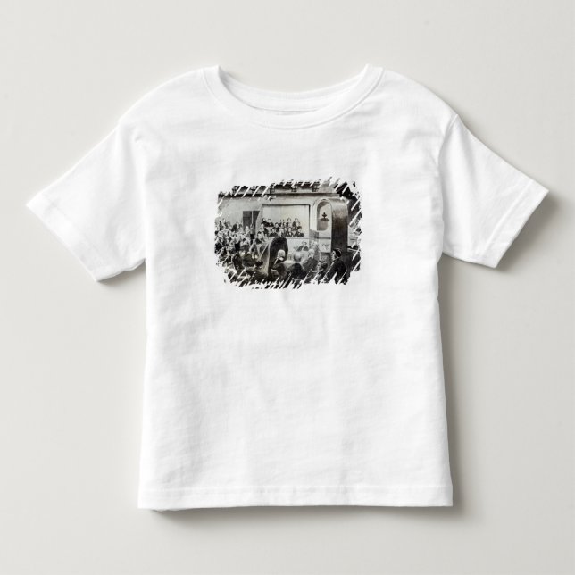 Camiseta Infantil Experimentação de Madeleine Smith, 1857 (Frente)