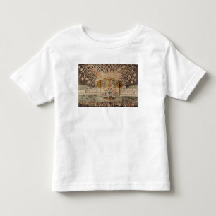 Camiseta Infantil Exposição do fogo-de-artifício no lugar Louis X