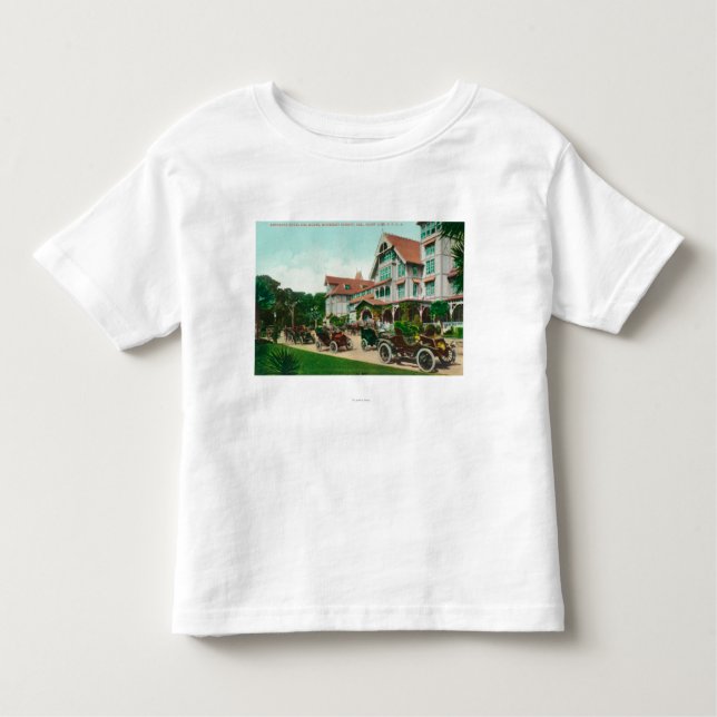 Camiseta Infantil Extasie a ideia do exterior de Hotel del Monte (Frente)
