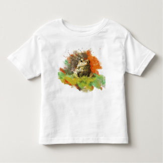 Camiseta Infantil Extinto é para sempre - salvar o sapo boreal