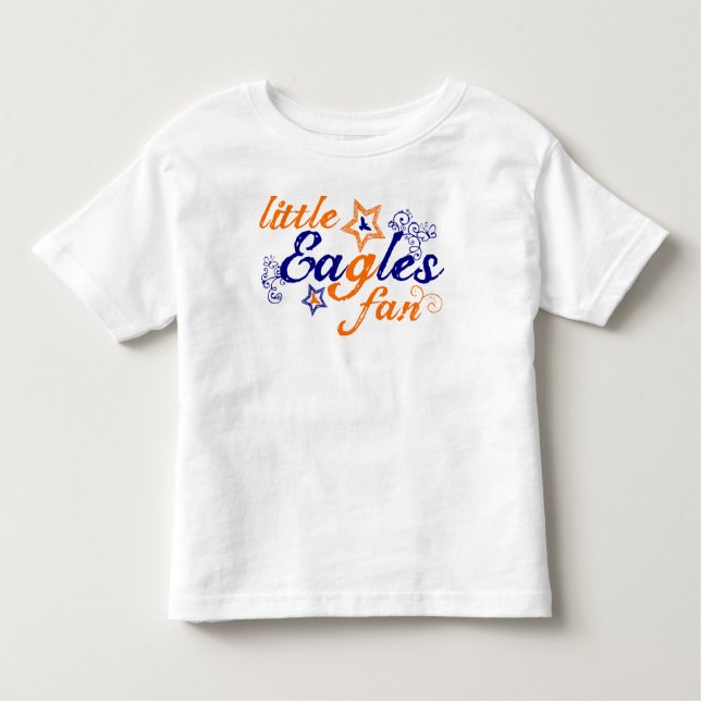 Camiseta Infantil Fã pequeno de Eagles (Frente)