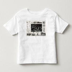 Camiseta Infantil Fabricação de vidro