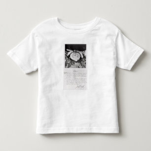 Camiseta Infantil Fac-símile do cronómetro do bolso