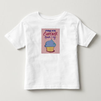 Camiseta Infantil Faça-lhe um tipo do cupcake do dia: T da criança!
