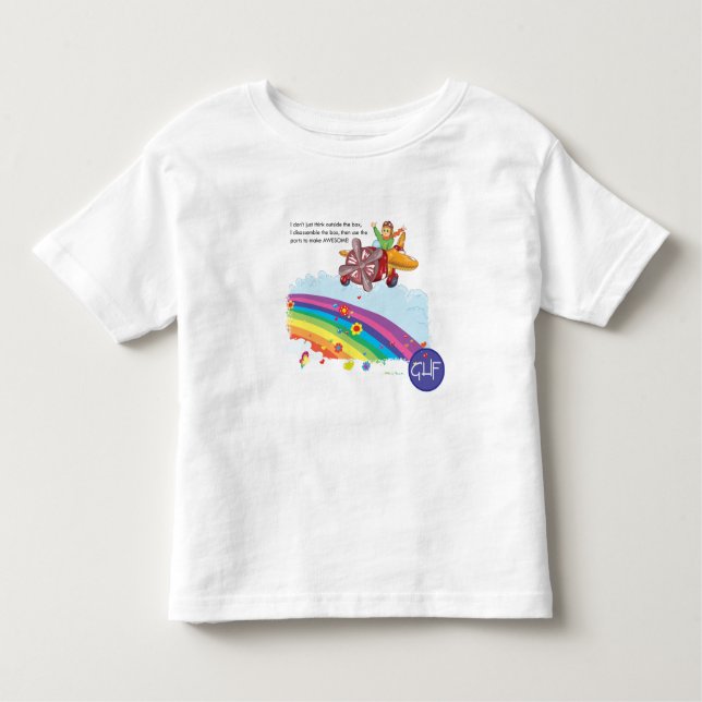 Camiseta Infantil Faça-o impressionante (Frente)