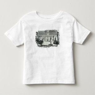 Camiseta Infantil Fachada do palácio senatorial, Roma