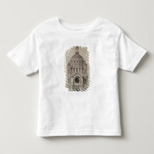 Camiseta Infantil Fachada ocidental da igreja de St. Agostinho