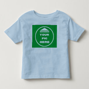 Camiseta Infantil FÁCIL! Toddler Fine Jersey T-Shirt - Azul - Person