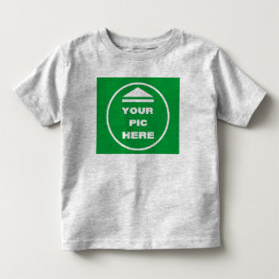 Camiseta Infantil FÁCIL! Toddler Jersey T-Shirt - Cinza Personalizad