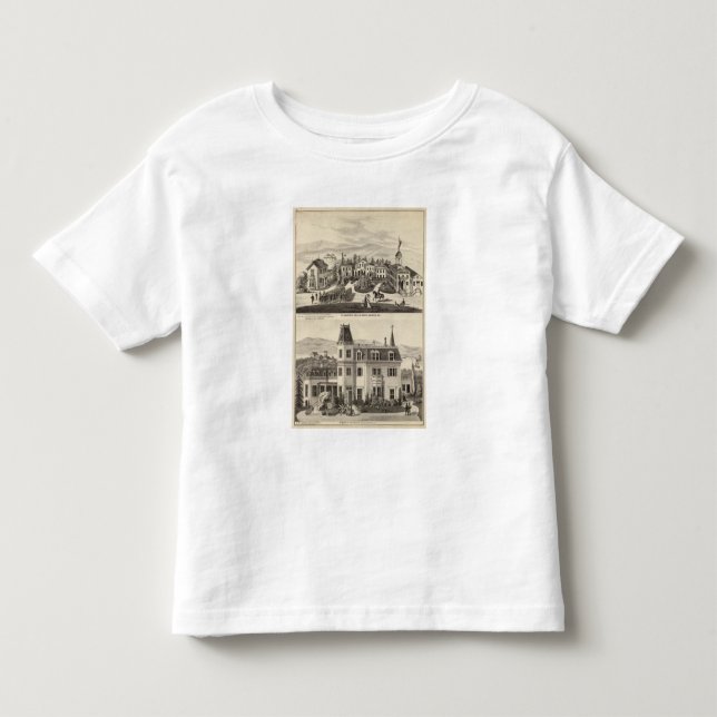 Camiseta Infantil Faculdade, escola, Benicia (Frente)