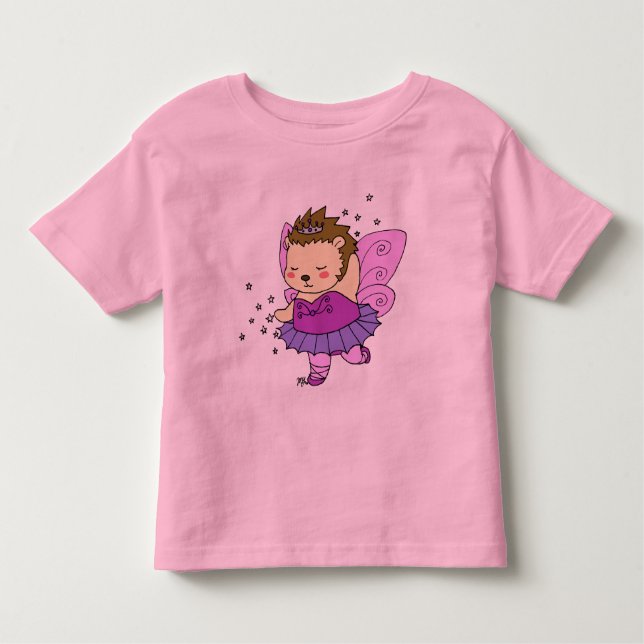 Camiseta Infantil Fada da ameixa do açúcar (Frente)