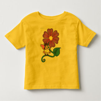 Camiseta Infantil fada da flor